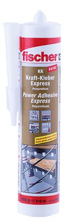FISCHER Konstruktionskleber KK, beige, 310 ml Kartusche