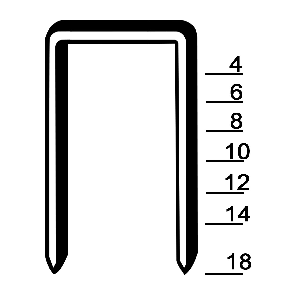 Prebena Heftklammern VX08CNK