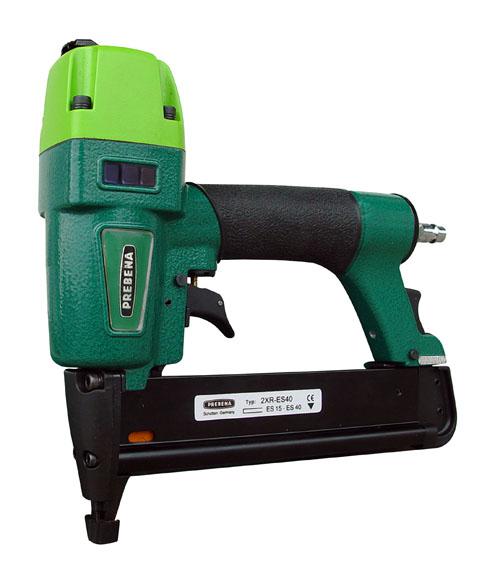 AKTION DF-Spar-Set Prebena Druckluftnagler 2XR-ES40 + ES-Box + Systainer + Spezial-Öl für Druckluftwerkzeuge