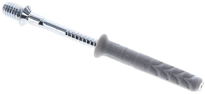 FISCHER Nageldübel 6x40, 50er Pack, Nagel mit metrischem Außengewinde M 6 x 7
