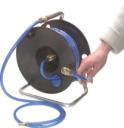 OFFERTA Compressore Prebena Vigon 120 + avvolgitubo + gonfiatore calibrato per pneumatici + pistola a soffio