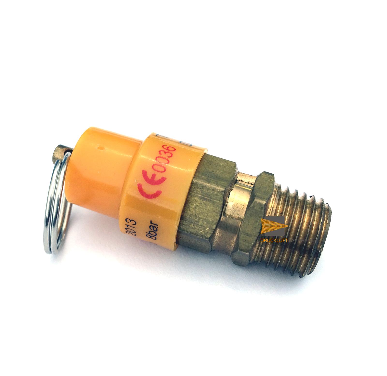 PREBENA Kompressor-Sicherheitsventil G1/4 8 bar universell ET03005901 ET03103501 ET03206401 ET347022000 ET47205000