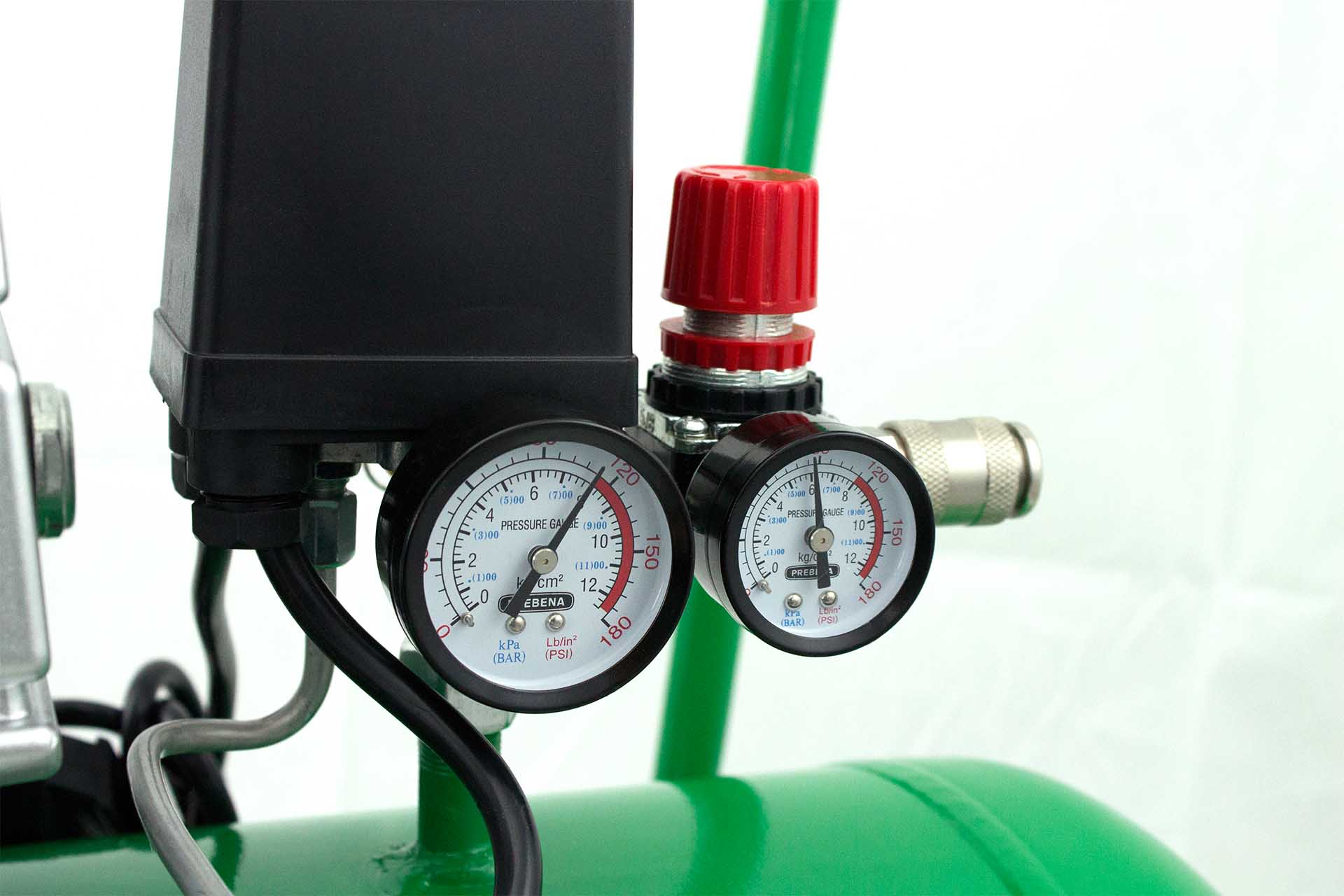 AKTION Prebena Kompressor Vigon 300 + Anti-Twist Schlauchtrommel + geeichter Reifenfüller + Blaspistole