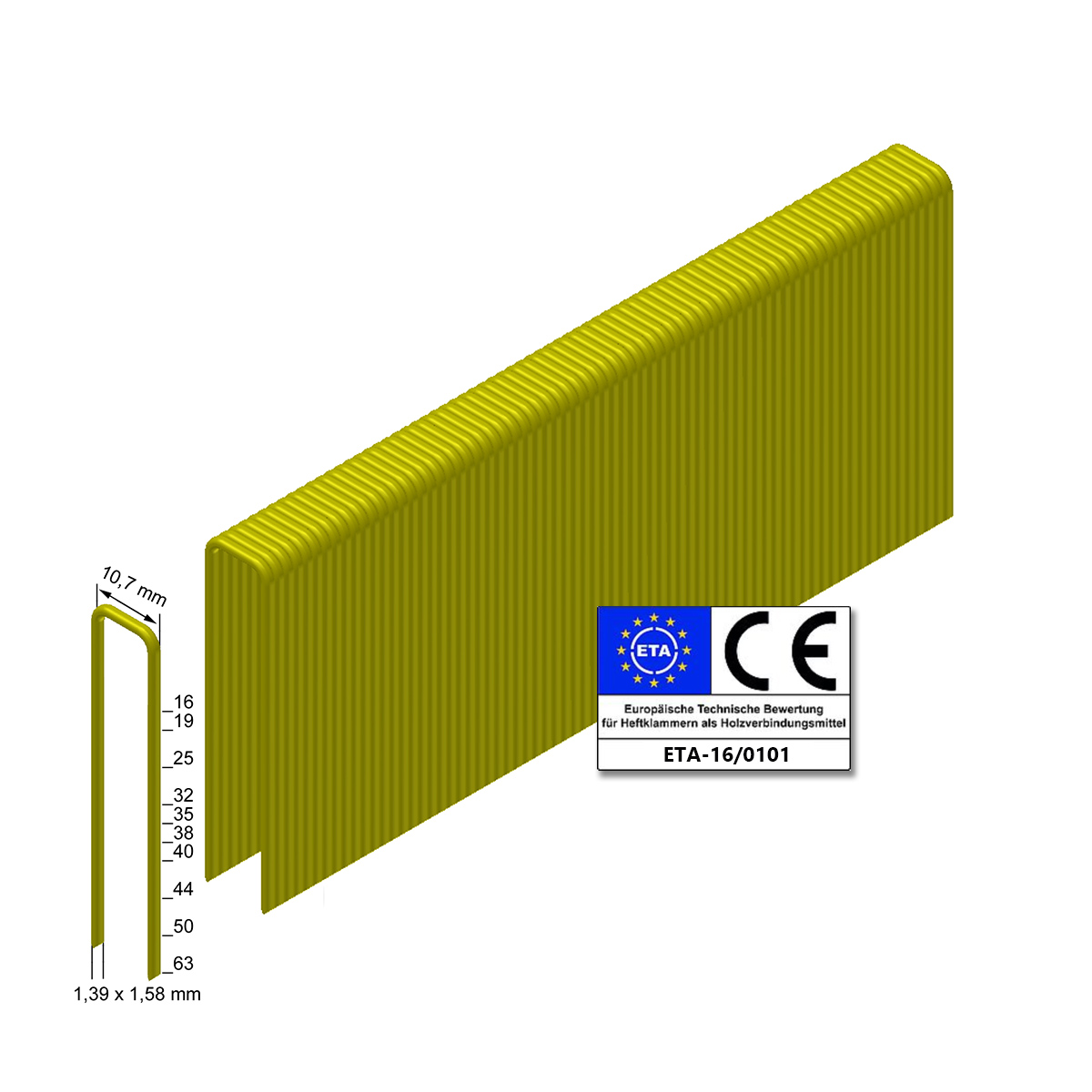 Prebena Heftklammern L50CRFHA-ETA