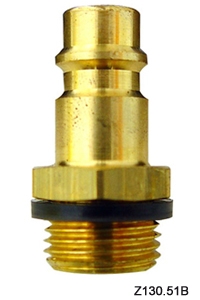 Gewindestecknippel G3/8 Außengewinde