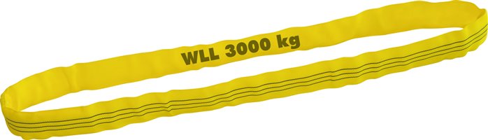 Rundschlinge EN 1492-2, Nutzlänge 1,5m, WLL 3000kg