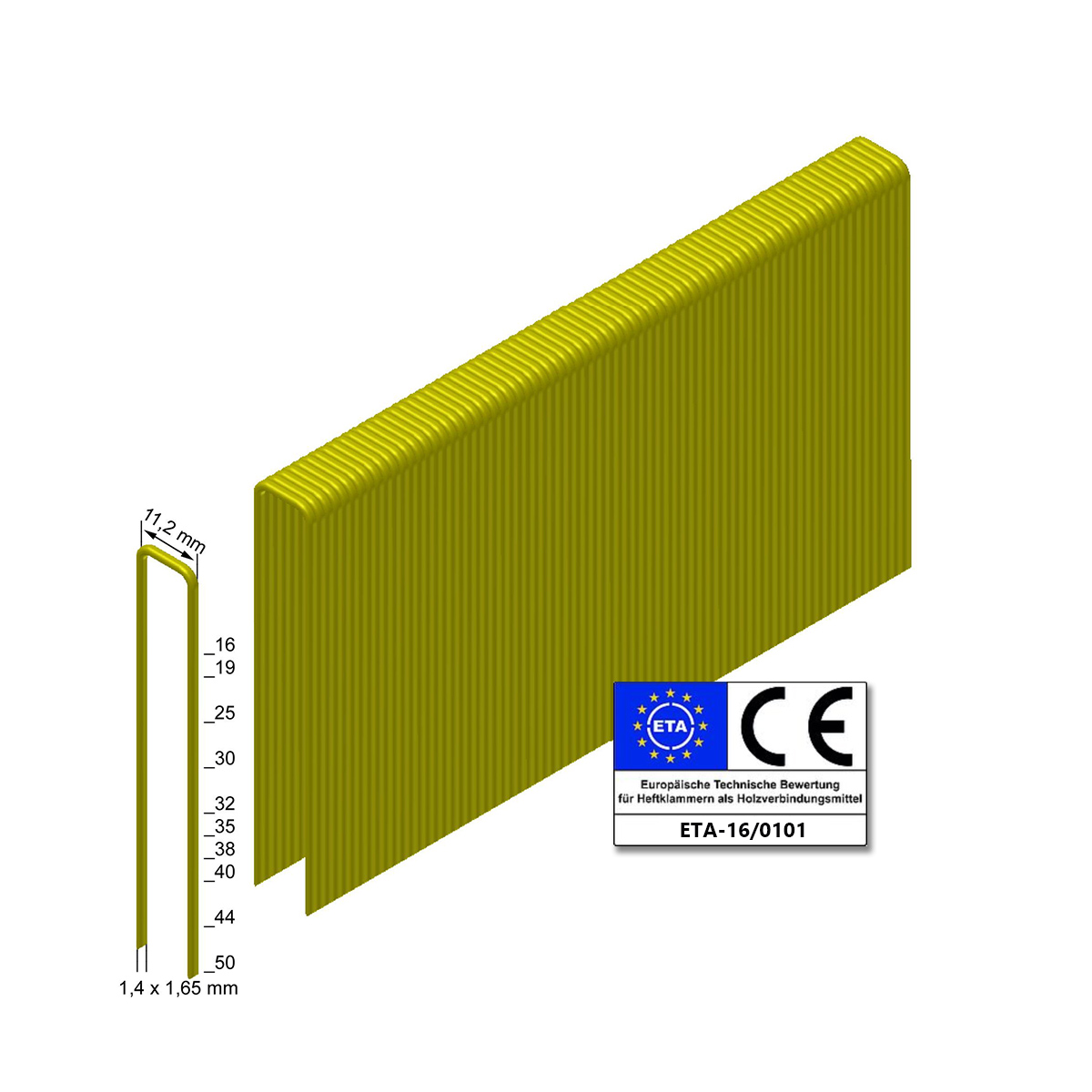 Prebena Heftklammern Z40CRFHA-ETA
