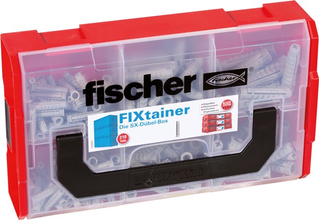 FIXtainer - "SX Plus-Dübelbox": 120 Stk.