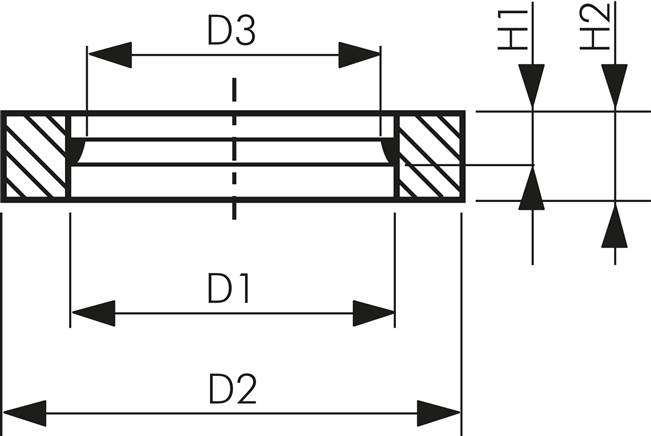 O-Ring für Distanz-Dichtring G 3/8"