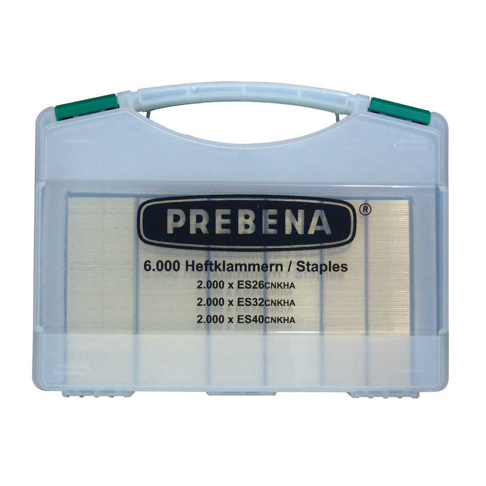 AKTION DF-Spar-Set Prebena Profi-Druckluftnagler 2P-ES40SDS + ES-Box + Systainer