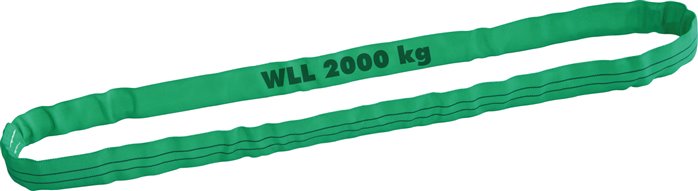 Rundschlinge EN 1492-2, Nutzlänge 1m, WLL 2000kg