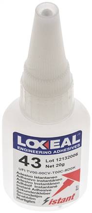 LOXEAL Sekundenkleber, 20 g, Universal - Standard