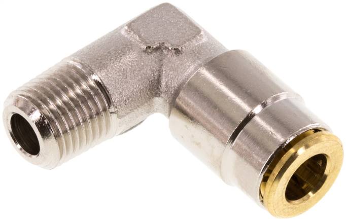 Hochdruck-L-Steckverschraub. R 1/8"-6mm (fix)