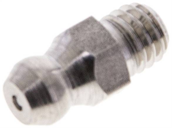 Gerader Kegelschmiernippel, M 6 (konisch), 1.4305