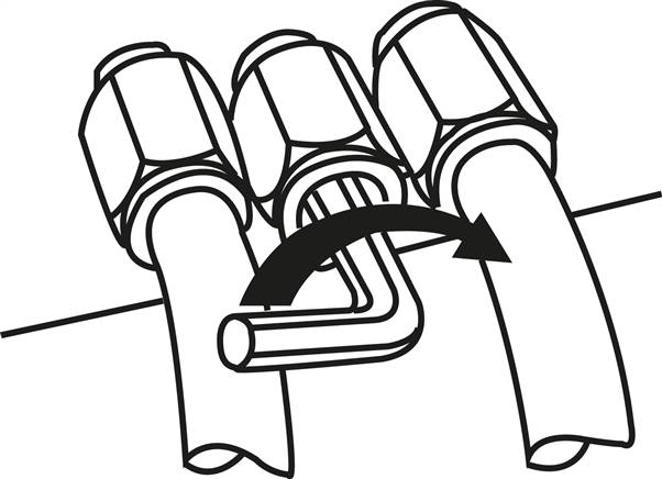 Hochdruck-Steckverschraubung R 1/8"-6mm