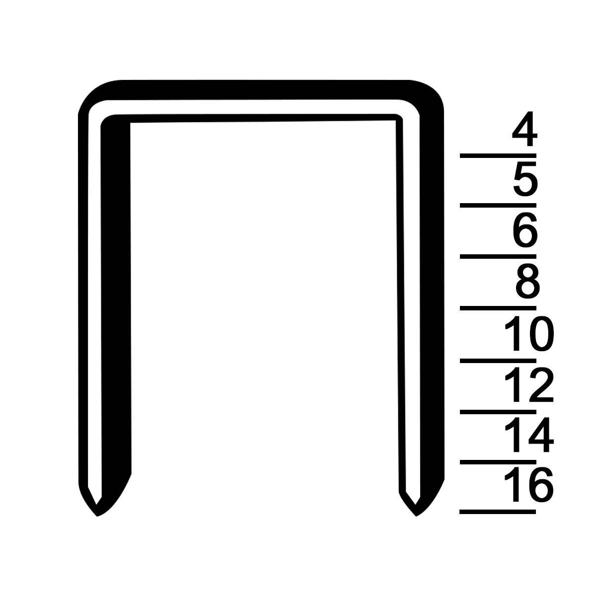 Prebena Heftklammern D14CNK