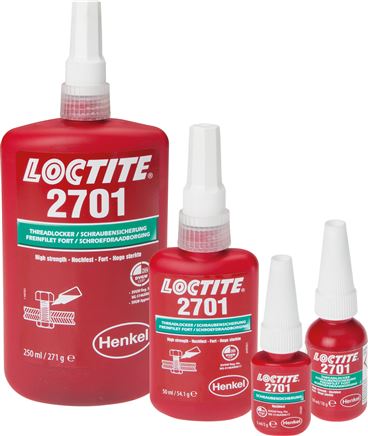 Anaerobe Schraubensicherung, Loctite, 250 ml, hochfest,2701/250