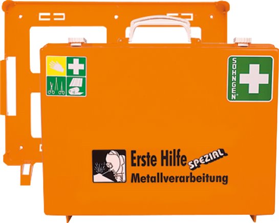 Erste Hilfe-Koffer, DIN 13157 (klein), "Werkstatt" für Instandsetzungs- und Reparaturbetriebe