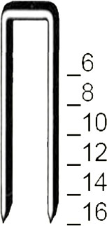Prebena Heftklammern TK14CLS