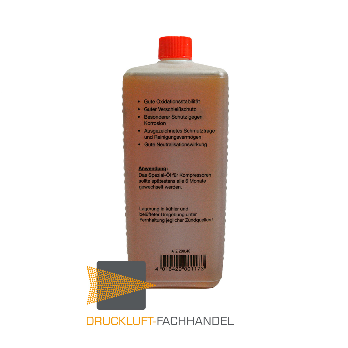 Prebena 1 L Spezial-Öl für Kolbenkompressoren