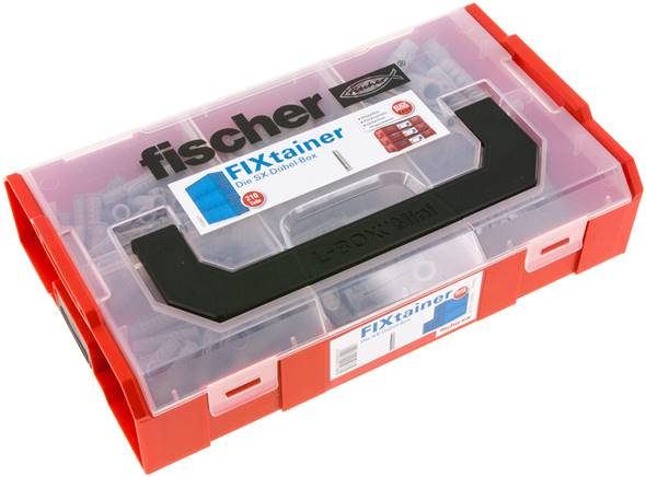 FIXtainer - "SX Plus-Dübelbox": 120 Stk.