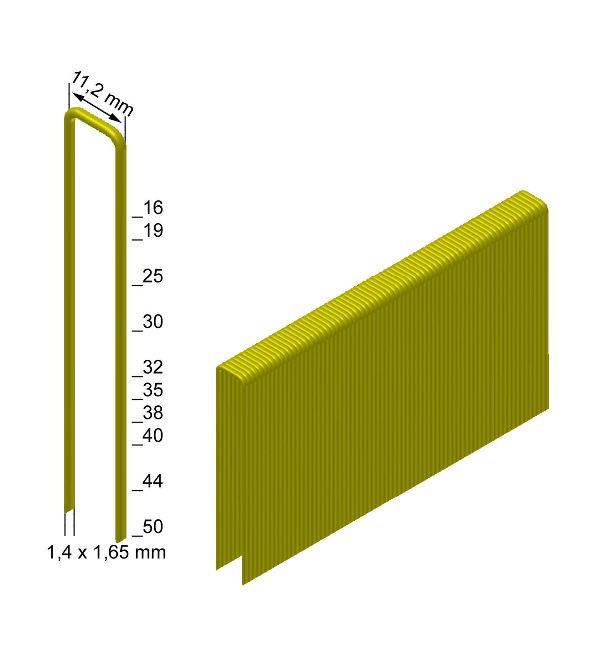 Prebena Heftklammern Z25CNKHA