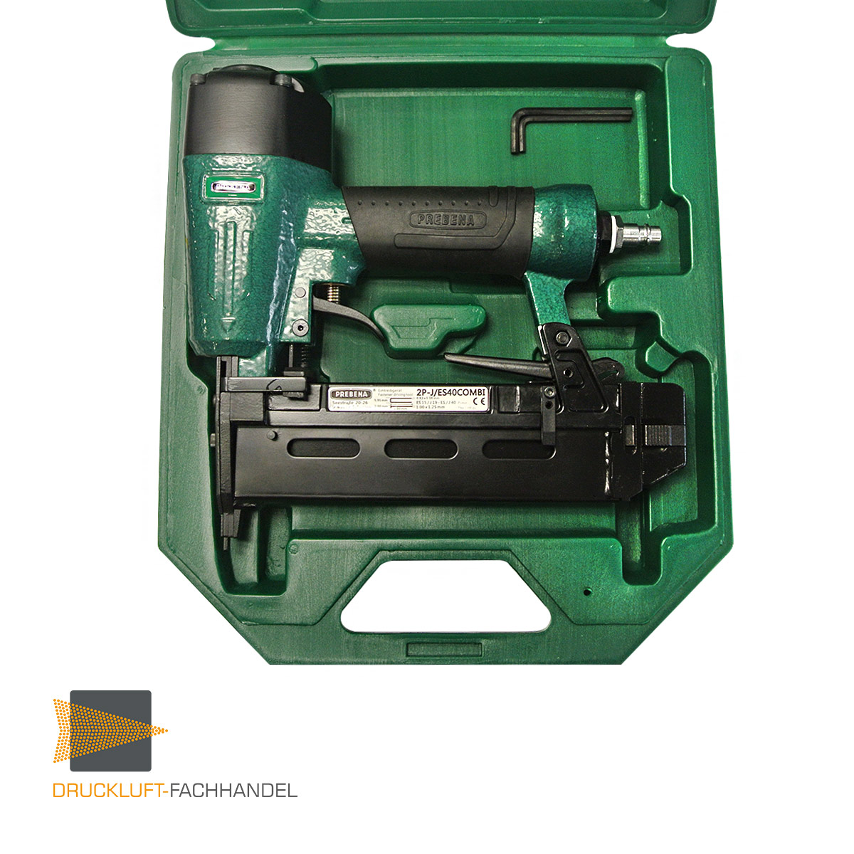 B-WARE Prebena Druckluftnagler 2P-J/ES40COMBI